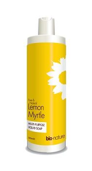 BIO NATURE LEMON MYRTLE MULTI PURPOSE LIQUID SOAP 250ML